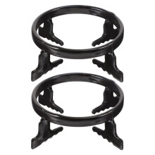 2Pcs Para Wok: Suporte Anti-Derrapante De Para Panelas