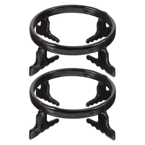2Pcs Para Wok: Suporte Anti-Derrapante De Para Panelas