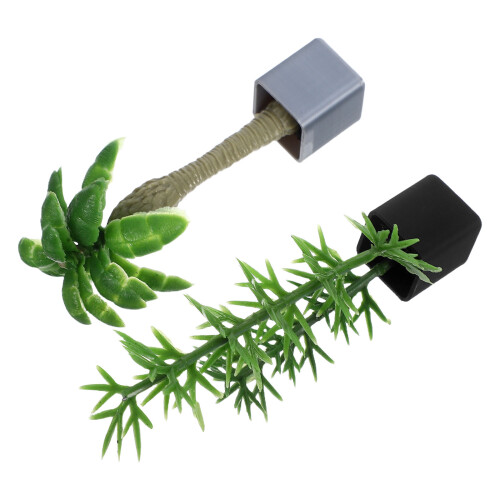 6 Unidades Mini Bonsai De Vaso Para Decoração