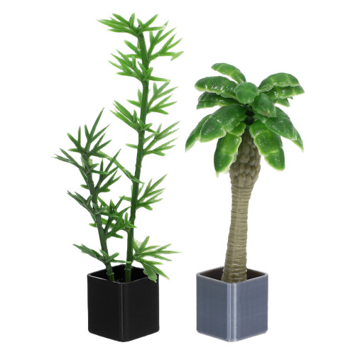 6 Unidades Mini Bonsai De Vaso Para Decoração 1