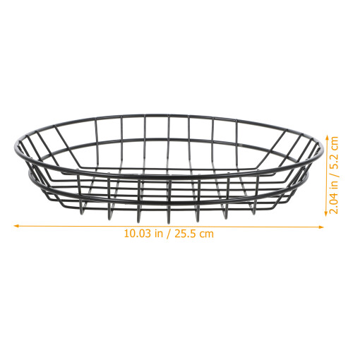 2 Pcs Cesta De Armazenamento Para E Lanches 2