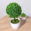 3Pcs Bola De Planta Artificial Bonsai Verde Imitação 4