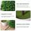 3Pcs Bola De Planta Artificial Bonsai Verde Imitação 11