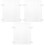 3Pcs Divisor De Acrílico Transparente Para Separação 8