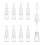 20 Und Frasco Espessado Para Rinite Animal Transparente 9
