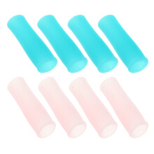 8 Unidades De De Silicone Para Tesoura De Cutícula