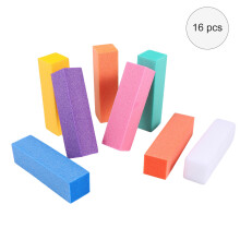 Bloc De Ponçage À Ongles 16 Pièces Quatre Faces