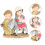 Resin Statue Religious Figurine Tabletop Ornament 5