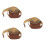 3Rolls Coffee Cloth Lamp Shade Edging Strip Easy Install Self Adhesive 4