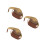 3Rolls Coffee Cloth Lamp Shade Edging Strip Easy Install Self Adhesive 9