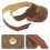 3Rolls Coffee Cloth Lamp Shade Edging Strip Easy Install Self Adhesive 11