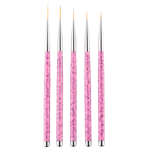 5 Pezzi Unghie Punta Fine Per Nail Art