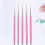 5 Pezzi Unghie Punta Fine Per Nail Art 5
