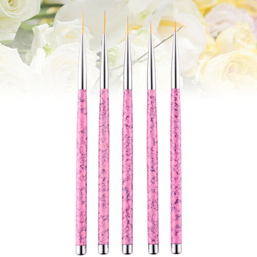 5 Pezzi Unghie Punta Fine Per Nail Art 2