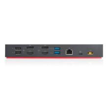 Lenovo 40AF0135UK notebook dock/port replicator USB 3.0 (3.1 Gen 1) Type-C Black