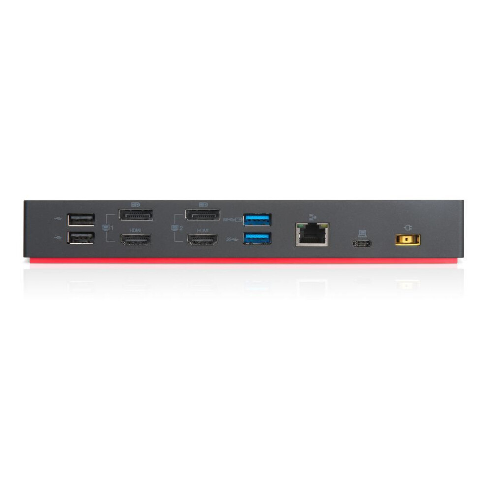 Lenovo 40AF0135UK notebook dock/port replicator USB 3.0 (3.1 Gen 1) Type-C Black