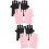 4 Paia Dita Antiraggi UV per Manicure e Decorazione 9