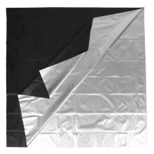 Portable Blackout Window Coverings Black Oxford For Home Use