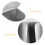 Home Toothbrush Rack Silver 2set 2.8x1.7x1.6in 7