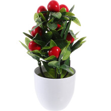 Kunstmatige Citroenplant In Pot Valse Bonsai Kantoor Mini Plastiek