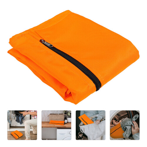 Raindrops Guinea Pig & Rabbit Laundry Bag For Small Pets-Orange 2