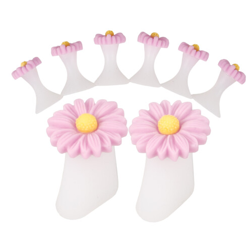 Daisy Separatore Dita In Silicone Per Pedicure Art