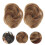 2 Stuks Fake Bun Chignon Rechte Haarknot Extensions 4