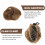 2 Stuks Fake Bun Chignon Rechte Haarknot Extensions 8