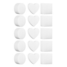 15 Pezzi Stampo Per Torta In Bianco Forma Rotonda