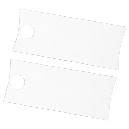 2Stk Cup Name Plate Blank