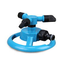 Lawn Sprinkler 360 Rotating 50-75m² 3 Arm Watering System