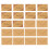 10 Pezzi Kraft Vintage Grazie 1
