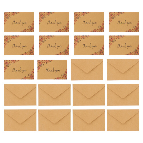 10 Pezzi Kraft Vintage Grazie