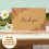 10 Pezzi Kraft Vintage Grazie 10