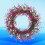 Window Light Artificial Greenery Garland Wreath Pendant 10