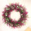 Window Light Artificial Greenery Garland Wreath Pendant 6