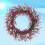Window Light Artificial Greenery Garland Wreath Pendant 7