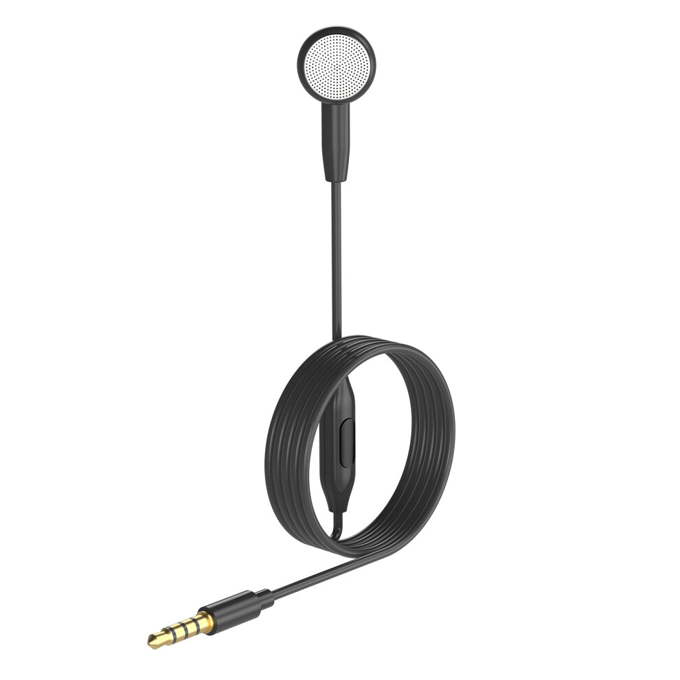 One Ear Headphone With Microphone For-3.5Mm Straight Head 7709000020522