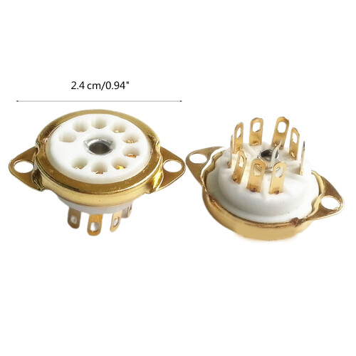 Better Performance Ceramic Tube Socket for-GZC9 C 1 2