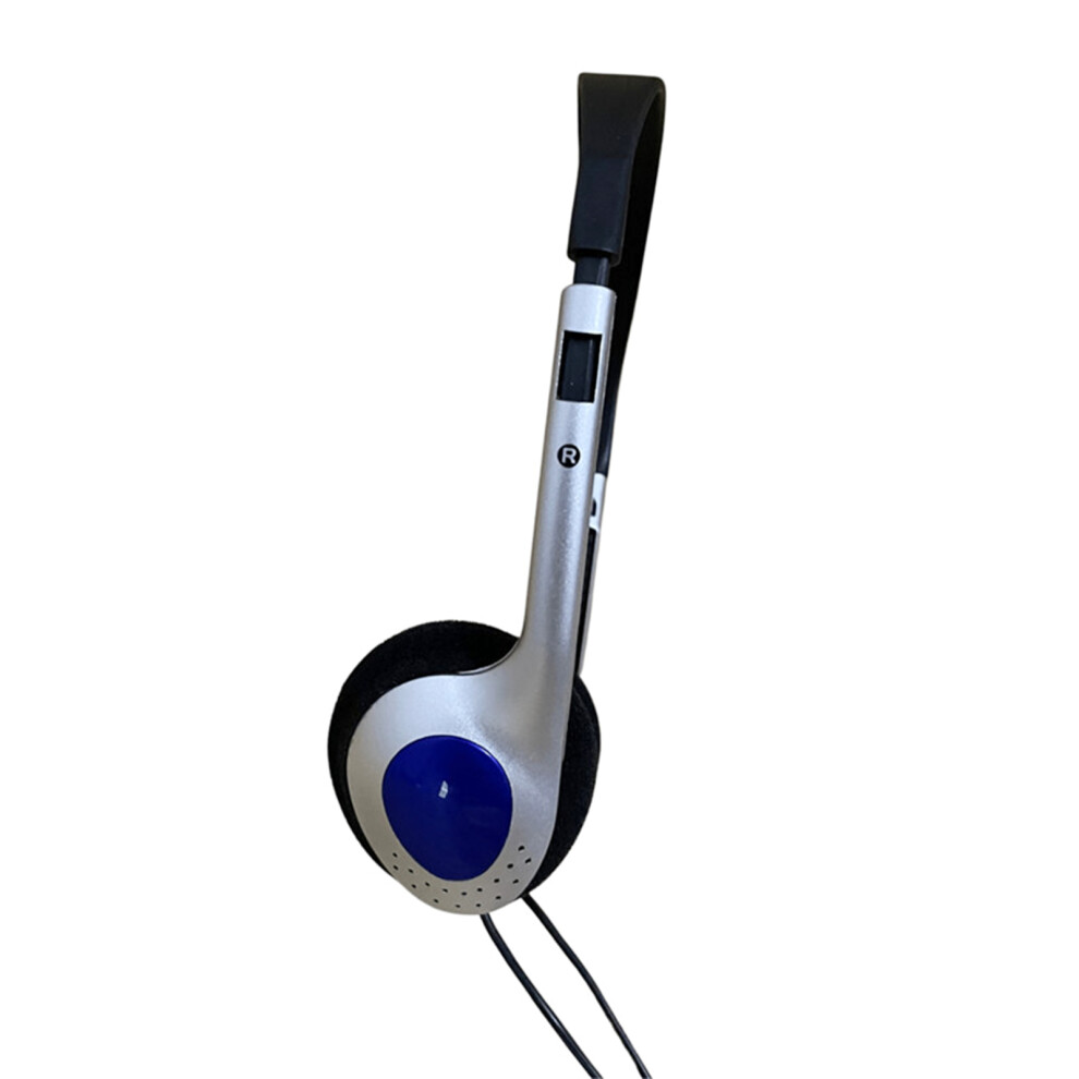 Comfortable Wearing Noise Reduction Portable Headphone- Blue 7709000022182