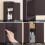 SoBuy Στενή Στήλη Μπάνιου 20x180x20cm Σκούρο Καφέ MDF 11