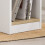 SoBuy Slim Bedside Table, White, 20x35x60cm 12
