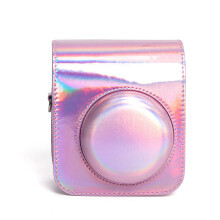 Draagbare cameratas Tashouder PU lederen tas voor Instax-Roze