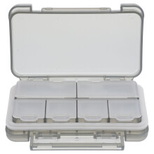 Gray PP Travel Organizer Pill Case Small Sealed Medicine Holder