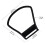 Draagbare flitslichtdiffusorreflector 2-in-1 zilver/witte 3