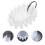 2 Set Nagelkleurdisplays Thuiswinkel 160 Stuks Transparant 4