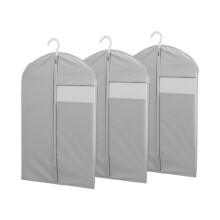Dust Bags For Clothes Transparent Window Design Grey 1pcs