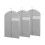 Dust Bags For Clothes Transparent Window Design Grey 1pcs 1