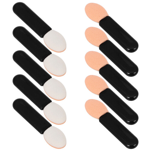 10 Stuks Oogschaduwapplicator Make-upborstel Voor Vrouwen