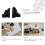 1Pc Resin Bookends Creative Modern Household Decor 8